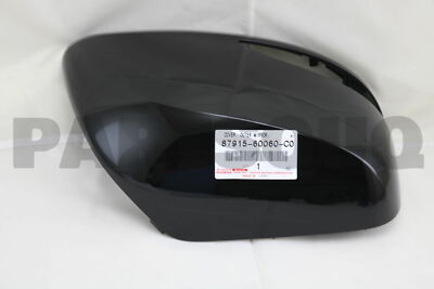 8791560060C0 Genuine Toyota COVER, OUTER MIRROR, RH 87915