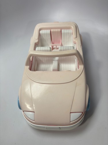 Playskool Pink Victorian Dollhouse with Loving Family/Accessories Car VTG 1991 - Picture 19 of 24