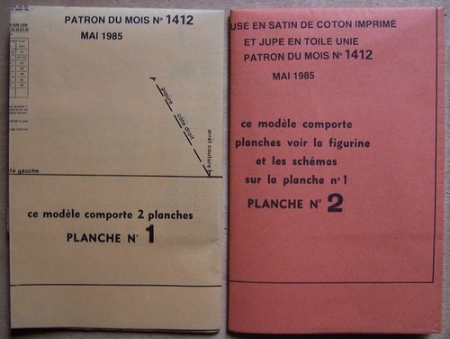 Patron poupée Modes et Travaux Jean Michel n° 9115