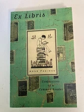 Ex Libris by Anne Fadiman (1998) Advance Uncorrected Proof ARC
