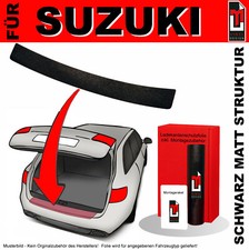 Lackschutzfolie Ladekante für Suzuki Liana Kombi ER 2001-2007 Schwarz matt