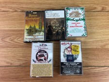 Bundle 5 x Christmas Music Cassette Tapes