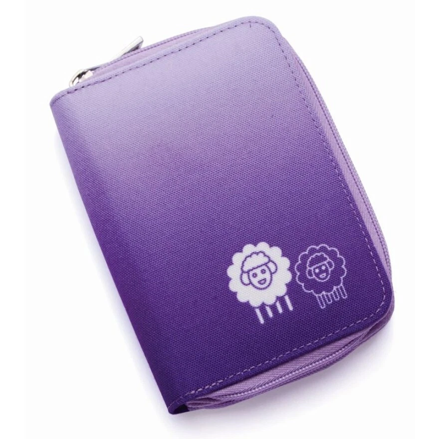 KnitPro Nadelset Deluxe Special Jadore Cubics Holz mit Etui 19302 - Bild 2 von 2