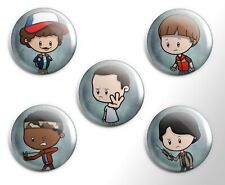 Stranger Things 4 Pin-Back Buttons 5-Pack Hellfire Club