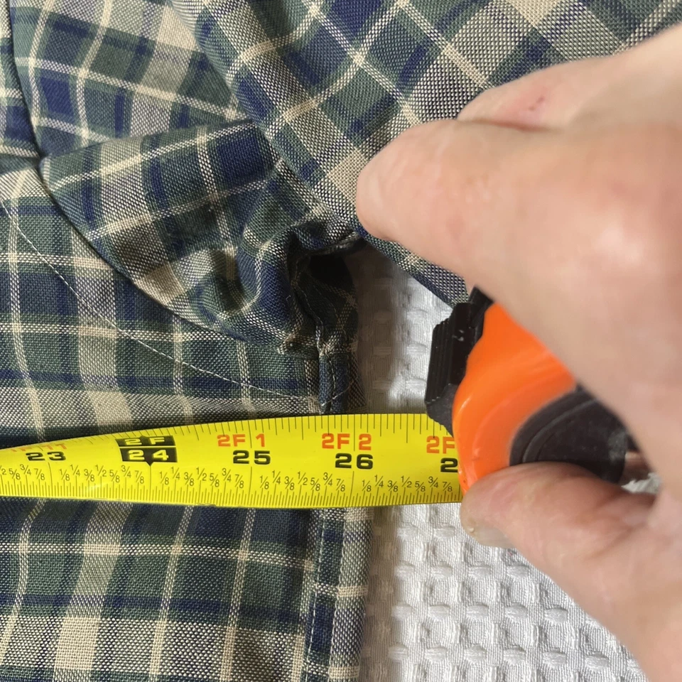 John Ashford Pinpoint Wrinkle Resistant long sleeve Dress Shirt L 16 1/2 - Image 3 of 4