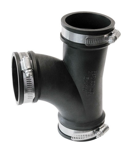 Fernco Schedule 40 2 in. Hub X 2 in. D Hub PVC Tee