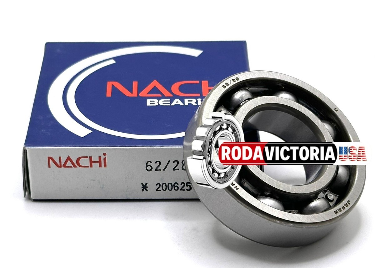 かい0062！！ NACHI JAPAN 62/28 C3 BALL BEARING, OPEN TYPE, NO SEALS