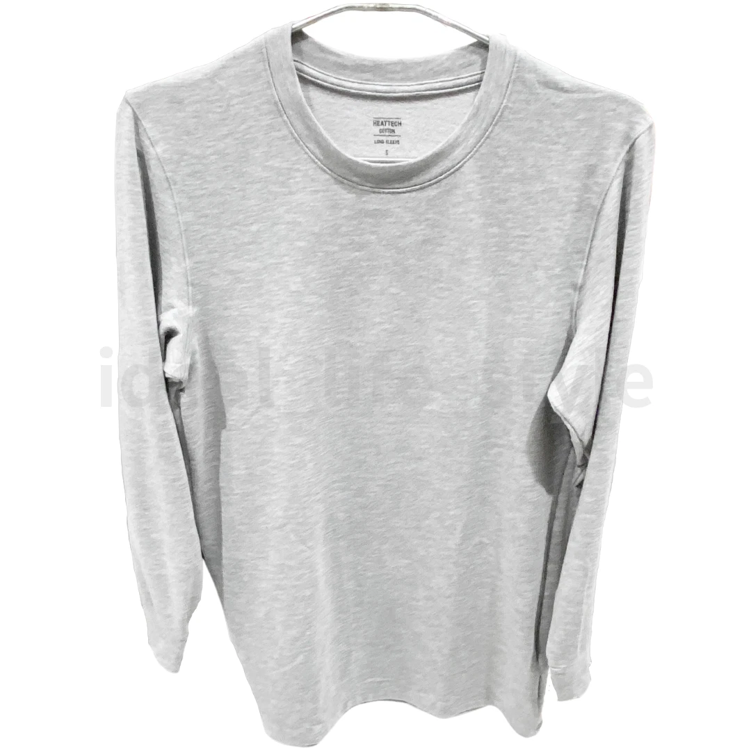 HEATTECH Extra Warm Cotton Crew Neck Long Sleeve T-Shirt