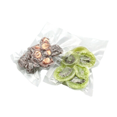 100x Flat Clear Polyethylene Chamber Vacuum Food Bags Open Top Bags 4.7x7.1''
