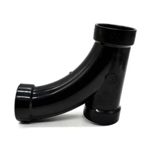 Thrifco 6794337 94337 4 Inch X 4 Inch X 2 Inch ABS Reducing Combination Wye