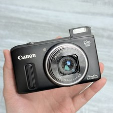 Canon PowerShot SX240 HS Digital Camera 12.1MP 20x Optical Zoom with Accessories