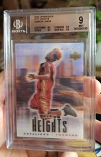 2003 Upper Deck Lebron James City Heights Card Prices | Basketball