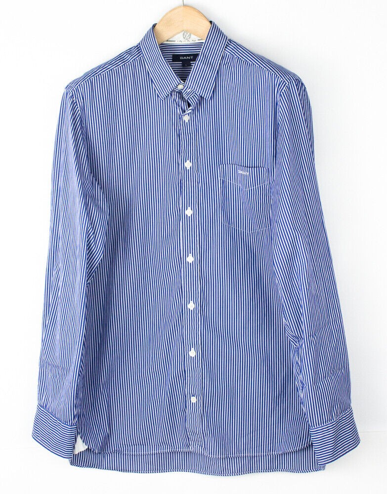 Camisa GANT Para Hombre De 2 Capas Con Rayas De 80 Tamaño L