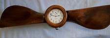 WW2 number Identified German Plane Propeller Housing Doxa argenta 8 Day Clock