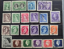 Queen Elizabeth II complete series  50 used Stamps