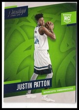 Justin Patton 2017-18 Panini Prestige Rookie Card!!. rookie card picture