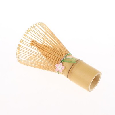 Japanese Ceremony Bamboo Matcha Powder Whisk Green Tea Chasen Brush Tool
