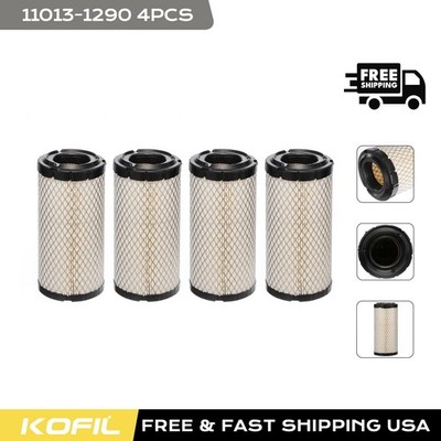 4PACK Air Filter For Kawasaki Mule Pro-Dx Pro-Dxt KAF1000 2016-2019 11013-1290