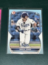 2023 Bowman Brock Jones SKY BLUE /499