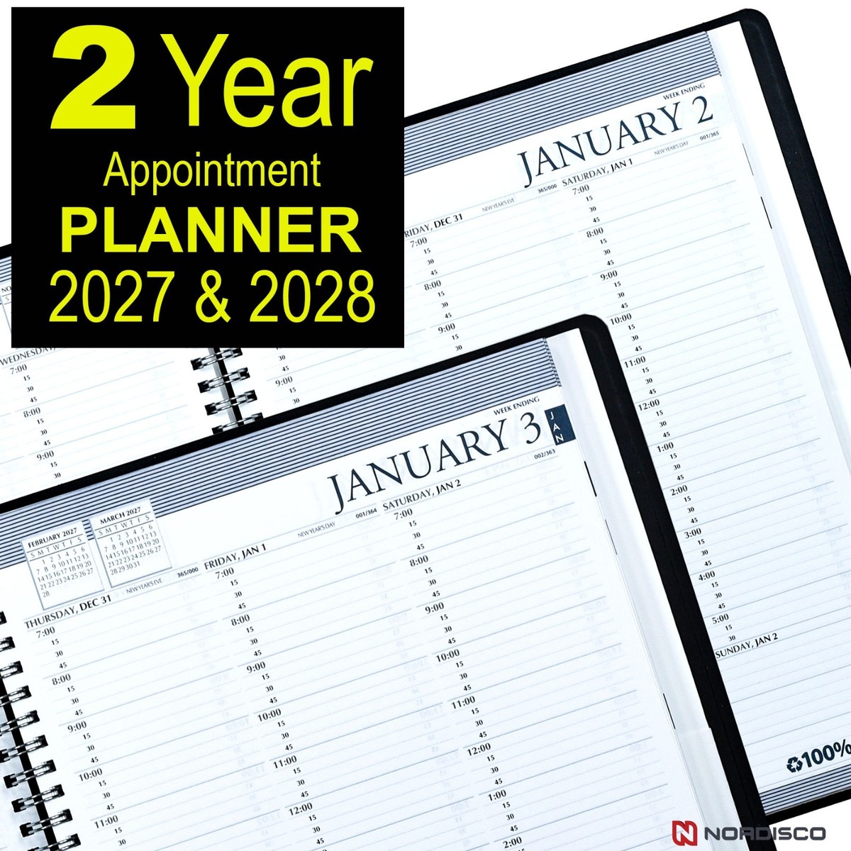2027 & 2028 2720-02 HOD272002 House of Doolittle 2-Year Weekly