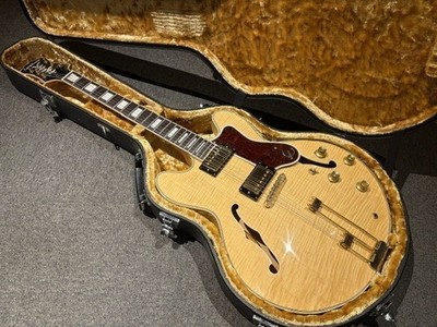 Epiphone Sheraton Natural Made in Japan 1993 Semi-Hollow 3.98kg Used