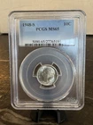 1948-S 10C Roosevelt Silver Dime PCGS MS65