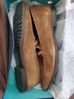Joseph Abboud Men's Reuben Loafers Dress Shoes Brown Suede Slip On Size 13 New — photo 5