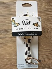 Mackenzie Childs Wet Brush Keychain Detangler Hair Brush Courtly Check Target