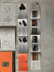 Turbo  Play Grafx 16 Super System Game Brochure MANUALS  LOT  Vtg Promo