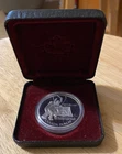 1997 Canadian Hockey Silver Dollar in Mint Box, No COA