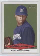 2007 Bowman Heritage Prospects Jeremy Jeffress #BHP58 0t2