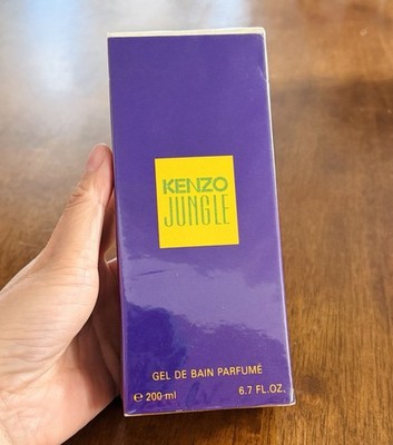 Discontinued Kenzo Jungle Gel de Bain Parfumé (perfumed bath gel) 6.7 oz 200ml