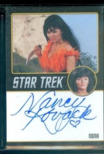 Star Trek Original Series 50th Anniversary  Nancy Kovak  Autograph Card