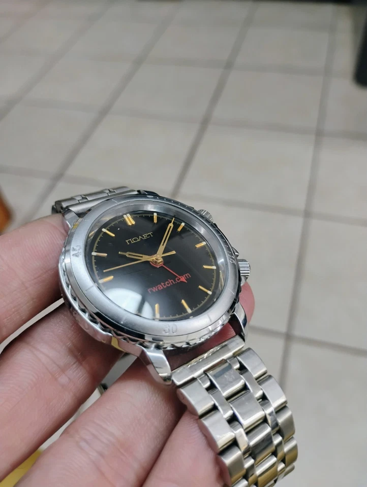 Plojot Nautilus Cal.2612 Alarm 38mm Manual Wind Limited Edition 23/50 Men Watch - Image 3 of 4