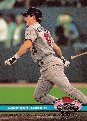 1991 Topps Stadium Club Skydome - Mike Pagliarulo #137 | A.L. Playoffs