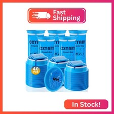 CXYARY 40 Pack Vomit Bags Disposable, 1000ml Emesis Bags, Portable Throw Up Puke