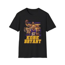 Kobe Bryant The Black Mamba Tribute T-Shirt, Basketball Gift, Sports Apparel