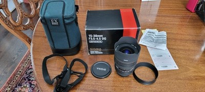 Sigma AF 15-30mm f/3.5-4.5 EX DG for Canon EF From JAPAN 2562R308
