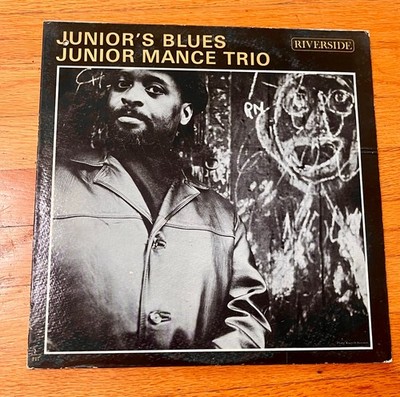 JUNIOR MANCE Trio Junior's Blues LP RIVERSIDE RECORDS RM 447 US 1963 MONO JAZZ