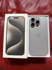 iPhone 15 Pro 128GB Natural Titanium