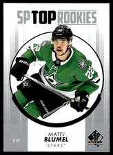 2022-23 SP Authentic Top Rookies Matej Blumel #TR-33