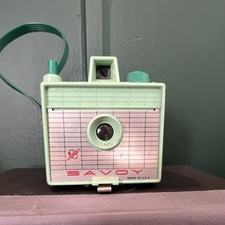 Savoy Vintage teal Box Camera Retro