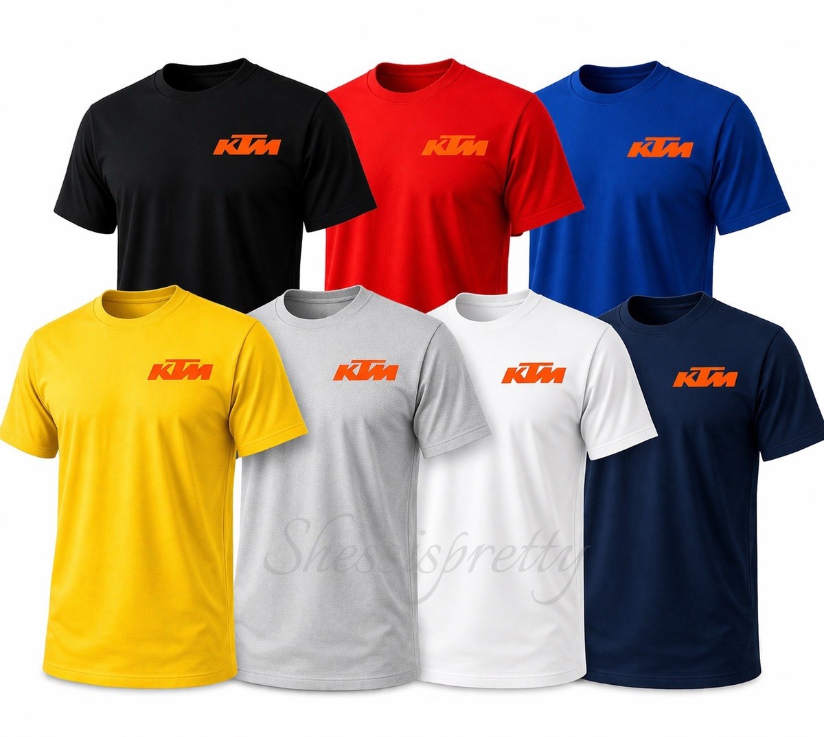 KTM T-Shirt 100% Cotton Premium Motorcycle Tee Unisex S-3XL | eBay