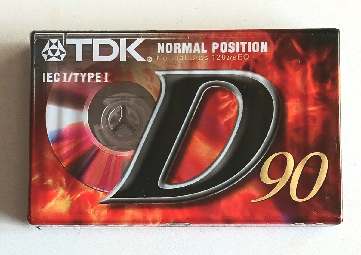 cassette audio vierge avec boîtier bleu de 10 à 120 minutes