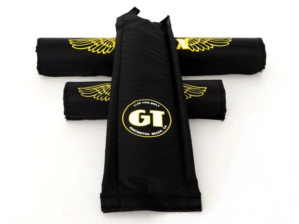 GT 3 Piezas BMX Padset con Espuma Negro/Amarillo Foto 4 de 4