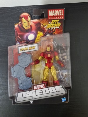 Marvel Legends Epic Heroes Iron Man 2012 Brandneu Originalverpackt 