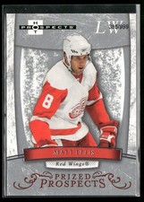 2007-08 Fleer Hot Prospects Matt Ellis RC /999 #190 Detroit Red Wings