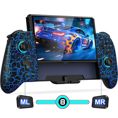 Gammeefy Switch Controller for Nintendo Switch/Switch OLED, (No Drift, No Deadzo