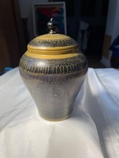 Chinesische vintage Lackdose mit Deckel, fein bemalt