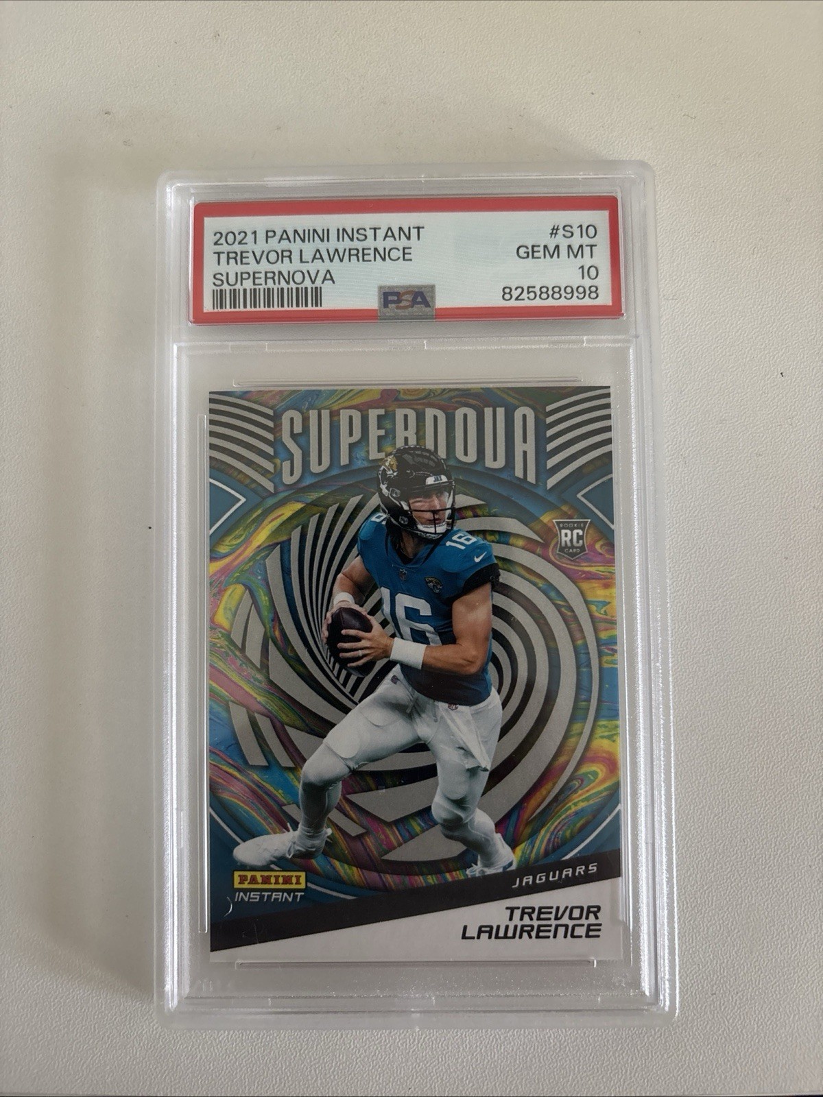 Trevor Lawrence Panini Instant Supernova #S10 Base